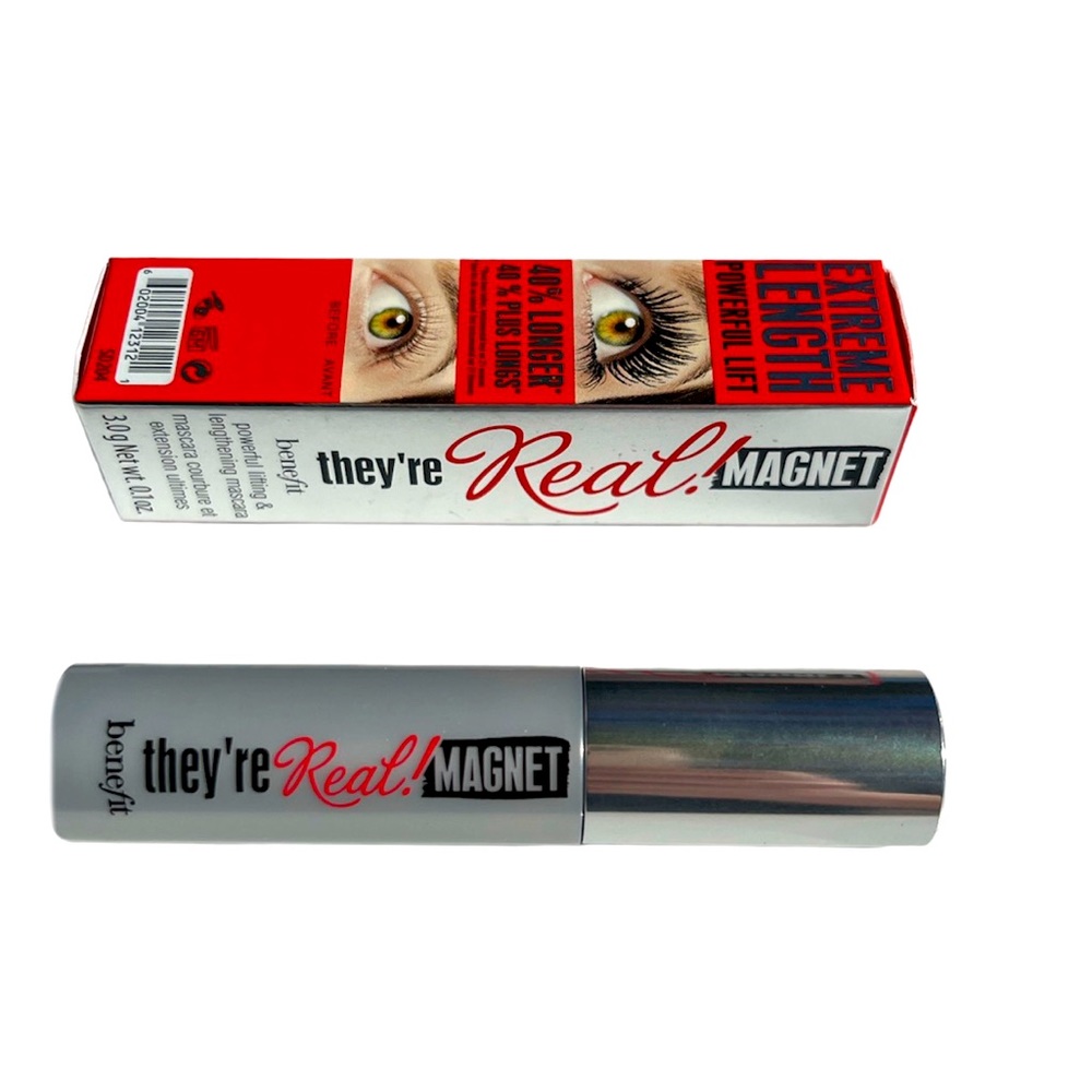 BENEFIT They're Real Magnetic Mascara Black 0.1oz / 3.0g False Lashes Look NEW